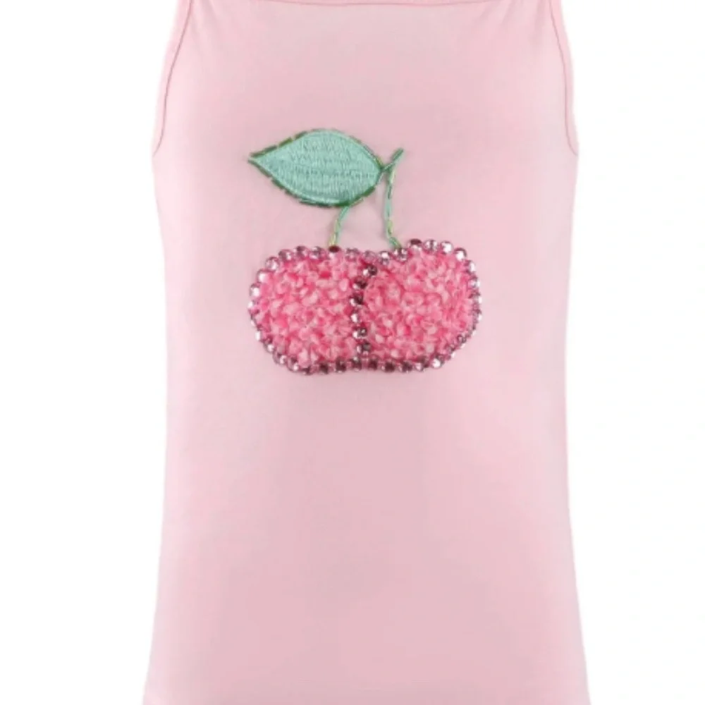 Lola + the Boys GEM CHERRY TANK size 4 - Picture 2 of 5